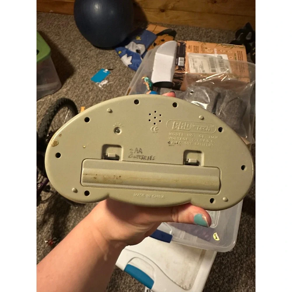 Vintage Pro Tech Pro 200 Gaming System GI-705H Handheld Game Calculator Gray